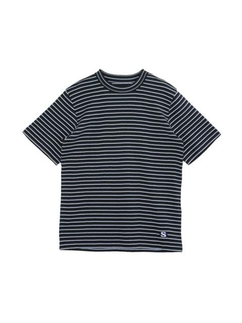 sacai Stripe Cotton Rib T-Shirt