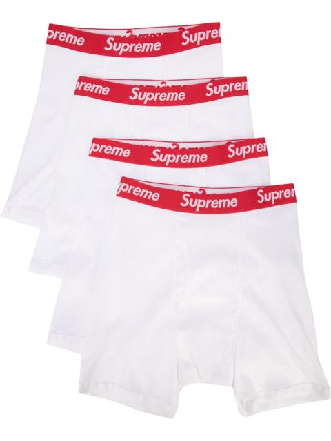 Supreme x Hanes tagless boxer briefs (pack of 4)