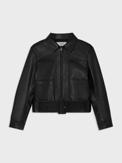 CELINE jacket IN SOFT LAMBSKIN