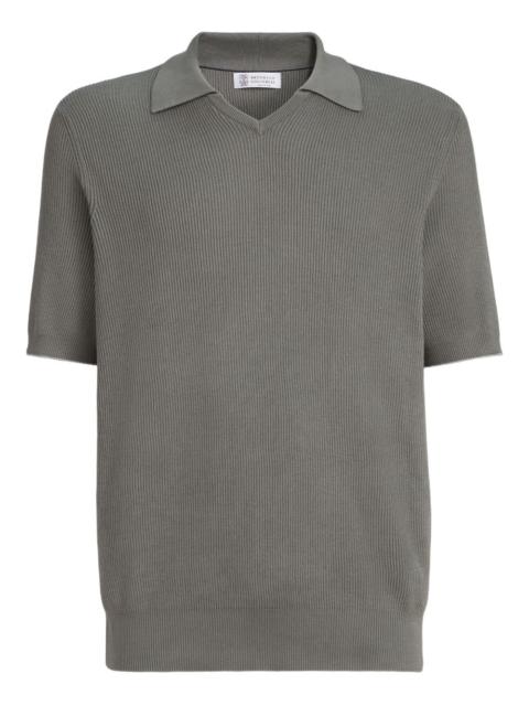 Brunello Cucinelli V-neck short-sleeve T-shirt