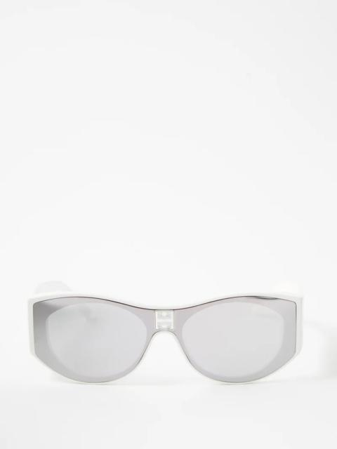 Givenchy 4G rounded acetate sunglasses