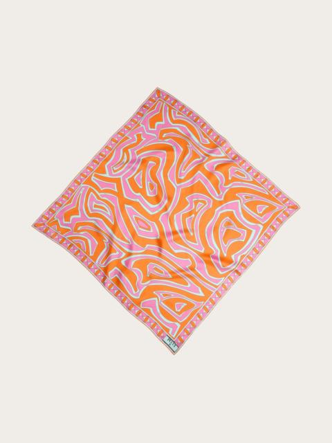 PUCCI LABIRINTO PRINT SILK SCARF