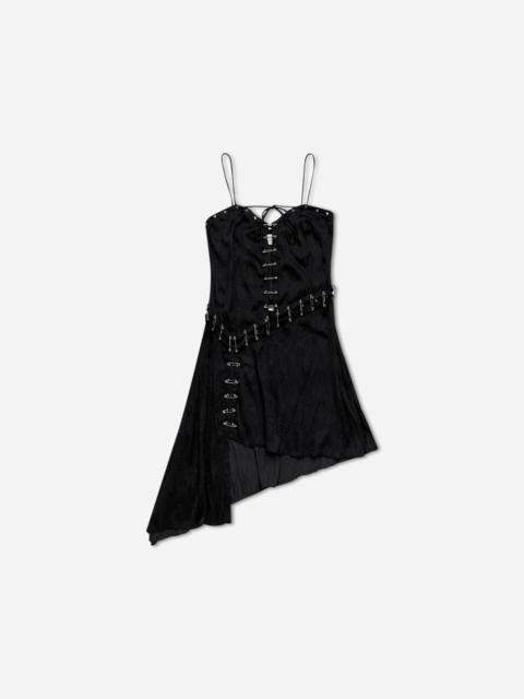 MIISTA Women's Lexxa Detachable Short Dress Black