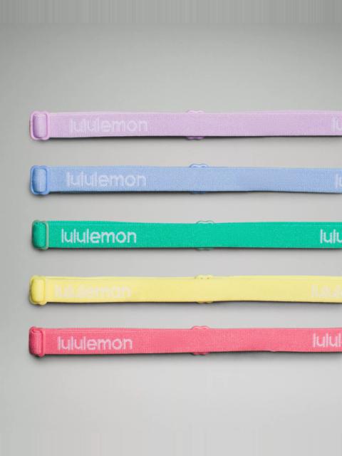 lululemon Women's Skinny Adjustable Headbands *5 Pack