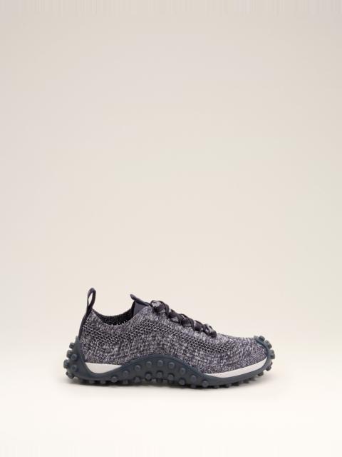 AMI Paris GREY KNIT MIRAGE SNEAKERS