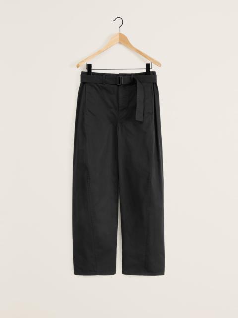 Lemaire LIGHT BELTED TWISTED PANTS