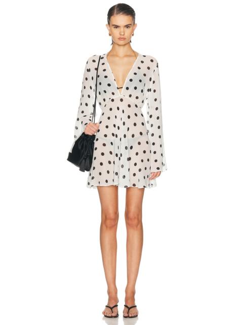 NICHOLAS Nerissa Long Sleeve Mini Dress