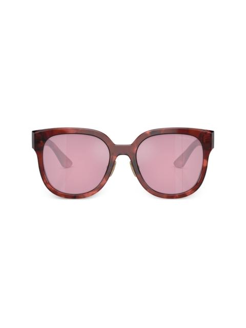 Miu Miu logo-lettering D-frame sunglasses