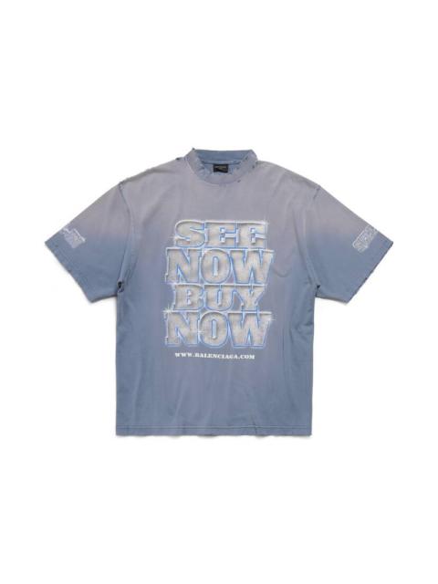 Snbn T-shirt Large Fit in Blue