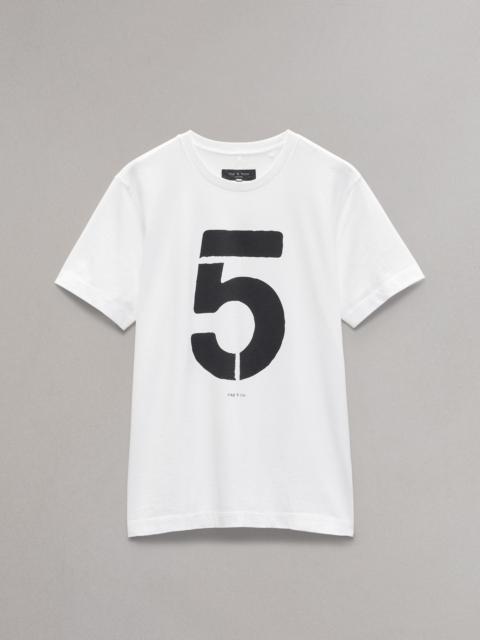 rag & bone rb Number 5 T-Shirt