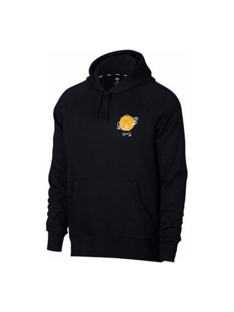 Nike Nike Flowers Printing Fleece Pullover Black 937836-010