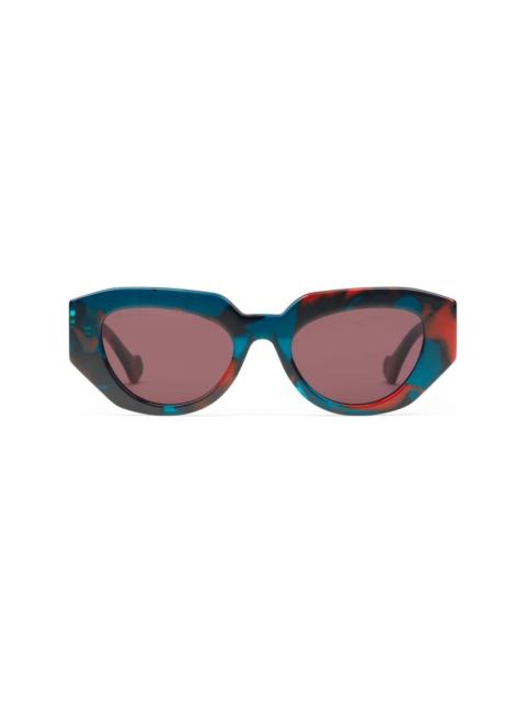 GUCCI geometric-frame tinted sunglasses