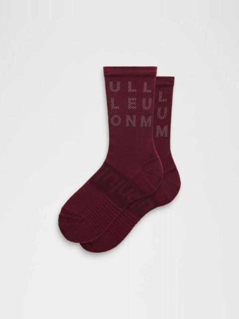 lululemon Unisex Power Stride Crew Socks *Reflective