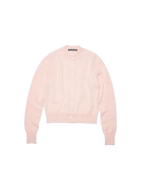Acne Studios Acne Studios Wool Crewneck Cardigan Faded pink melange