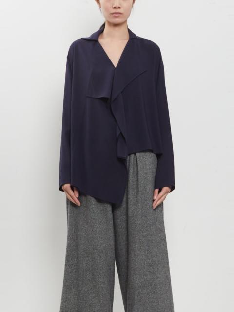 Y's Drape Georgette Blouse