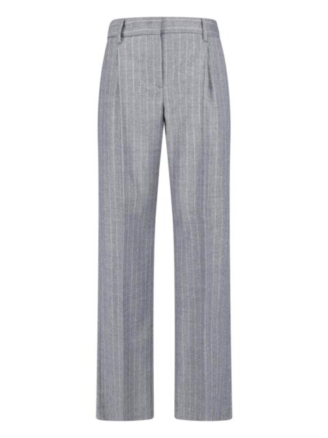 LARDINI TAILORED TROUSERS IN VIRGIN WOOL