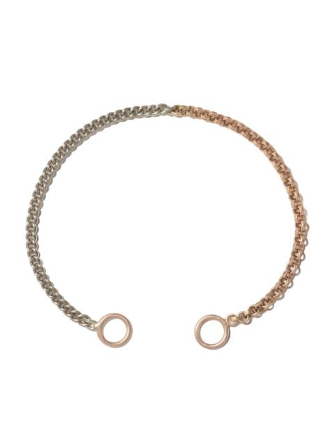 MARLA AARON Mixed Up Half And Half Chain Bracelet