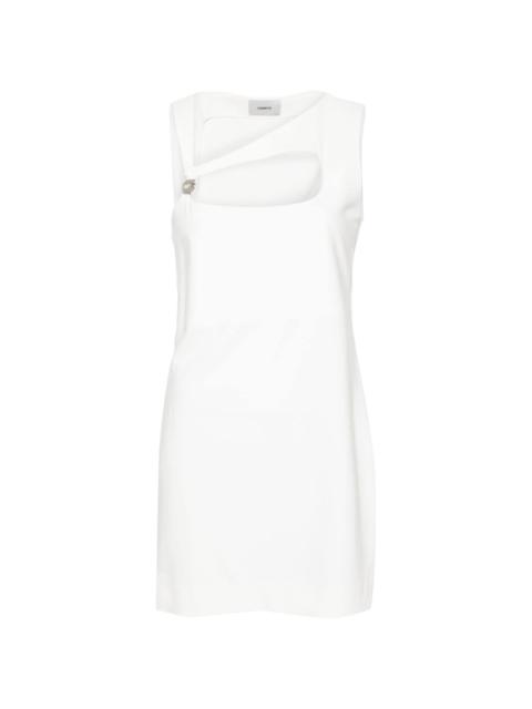COPERNI cut-out twill minidress