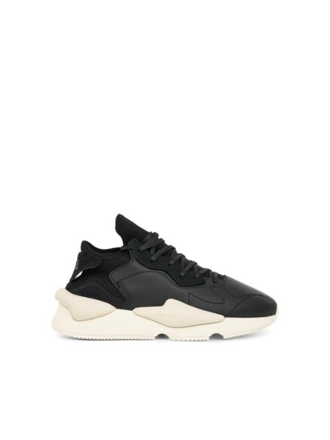 Y-3 Kaiwa Sneaker in Black/Off White/Brown