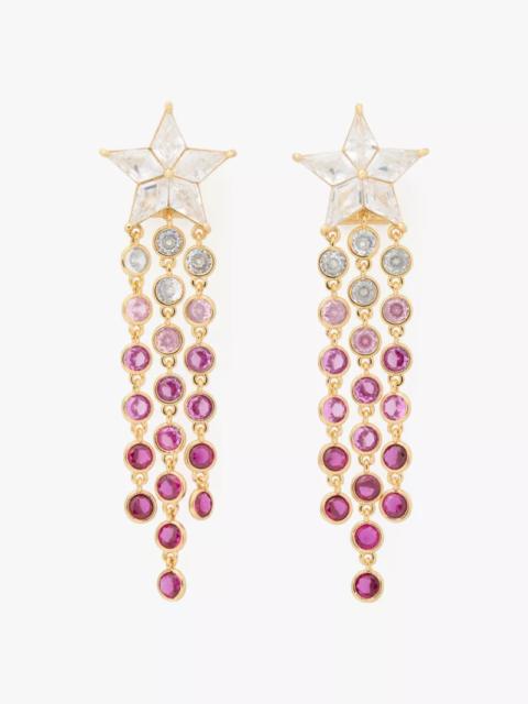 kate spade Cosmos Star Fringe Earrings