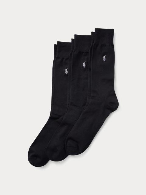 Polo Ralph Lauren Supersoft Trouser Sock 3-Pack