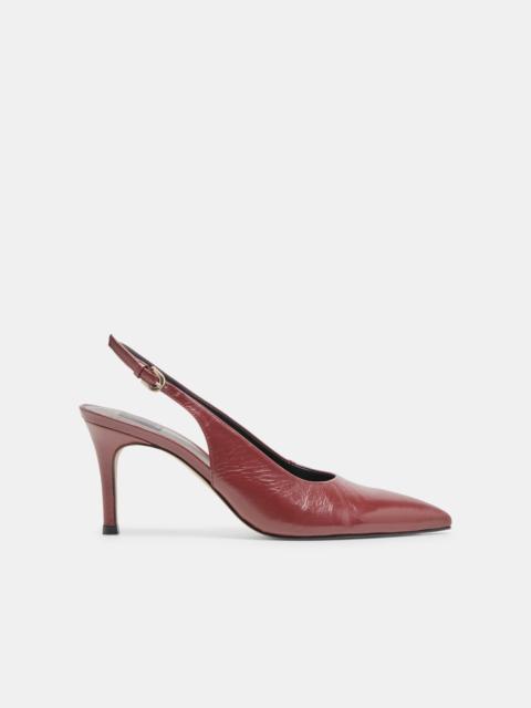 dolce vita ELASI HEELS OXBLOOD CRINKLE PATENT