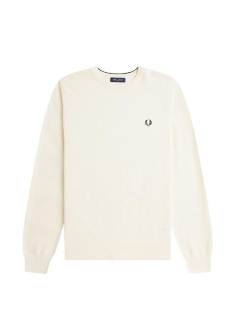 Fred Perry logo-embroidered sweater