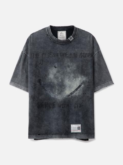 Maison MIHARAYASUHIRO BLEACHED T-SHIRT