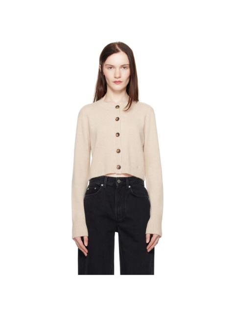 Loulou de Saison Beige Zephir Cardigan