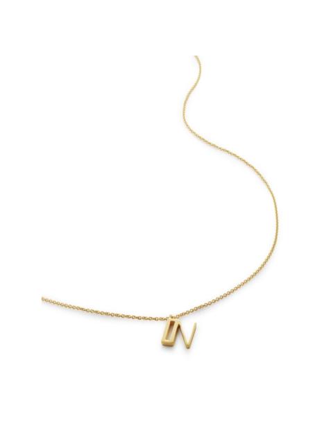 MONICA VINADER Alphabet adjustable necklace