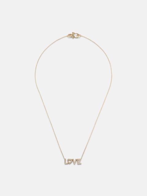 SOPHIE BILLE BRAHE Love 18kt gold necklace with diamonds