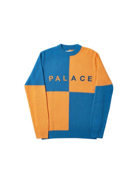 PALACE Palace Batton-Berg Knit Orange/Blue