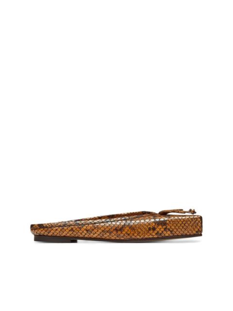 JACQUEMUS Plates Ballet mules