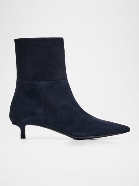 JIMMY CHOO Lory 35 Suede Ankle Booties