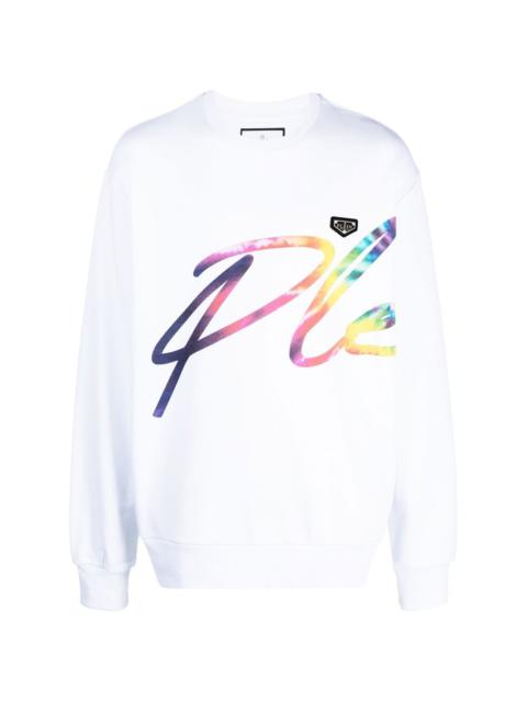 PHILIPP PLEIN Signature logo-print sweatshirt