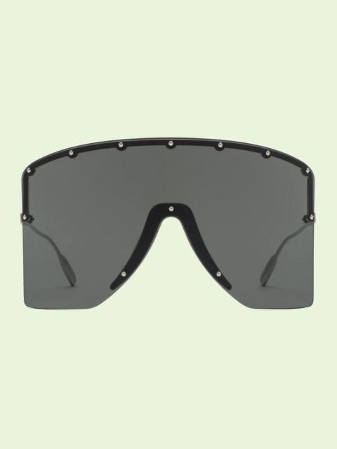 GUCCI Mask-shaped sunglasses