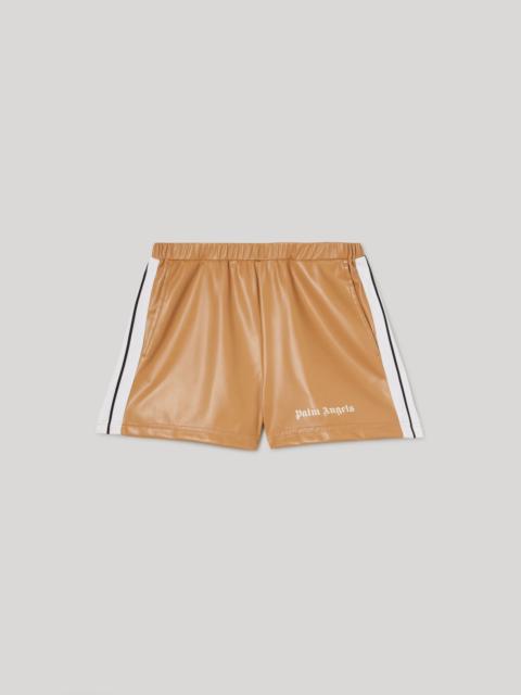 Palm Angels LEATHER TRACK SHORTS