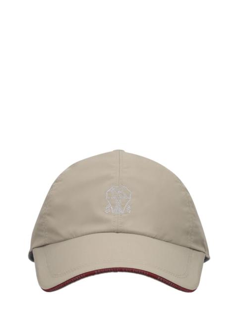 Brunello Cucinelli Embroidered logo baseball hat