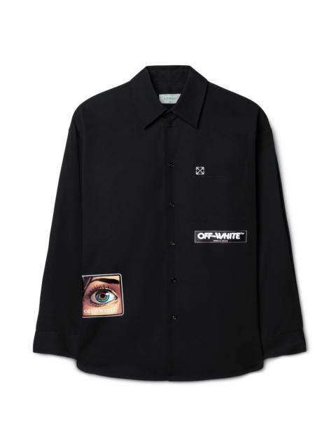 Off-White Black Eye Logo Oversize Shirt