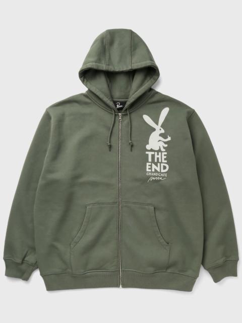 by Parra END THE BUNNY ZIP HOODED SWEATSHIRT