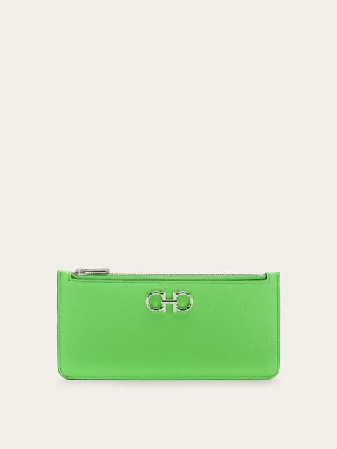 FERRAGAMO GANCINI CREDIT CARD HOLDER