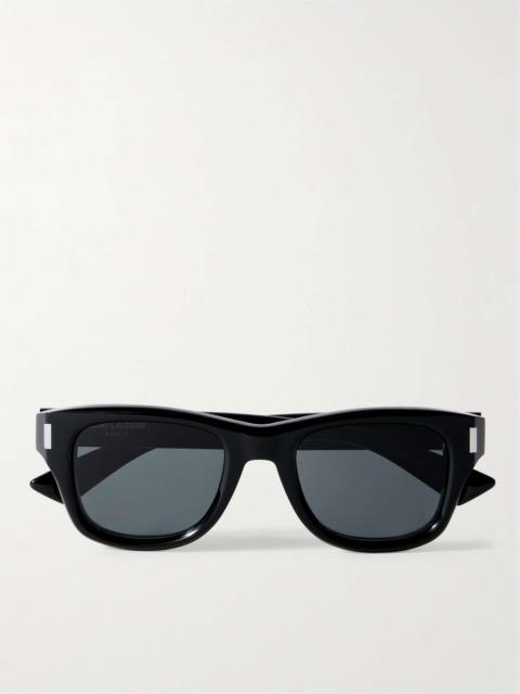 SAINT LAURENT Square-Frame Acetate Sunglasses