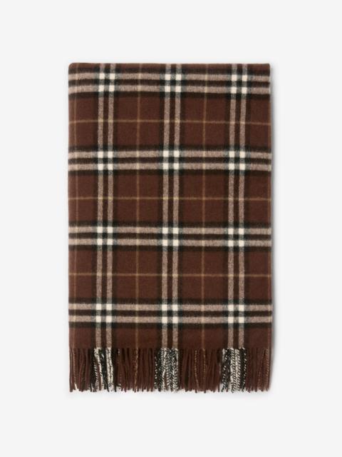 Burberry Check Cashmere Blanket