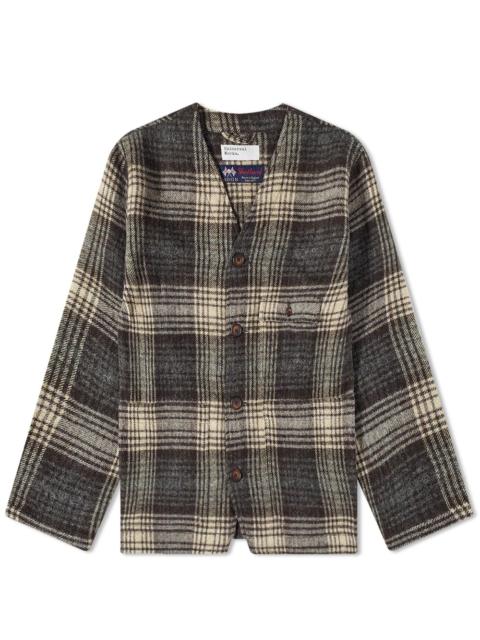 Universal Works Universal Works Check Wool Cabin Jacket