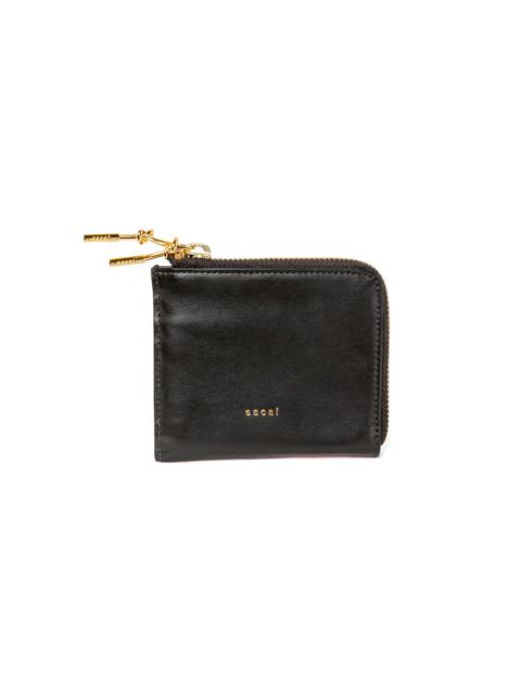 sacai Bicolor Half Wallet