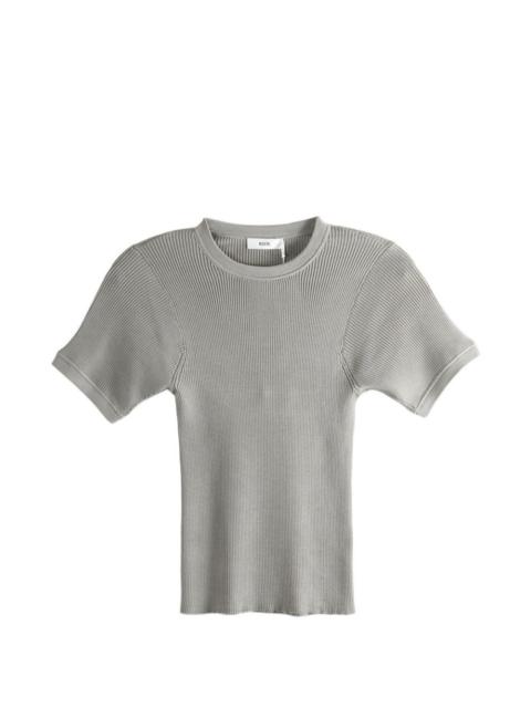 RIER ribbed knit T-shirt