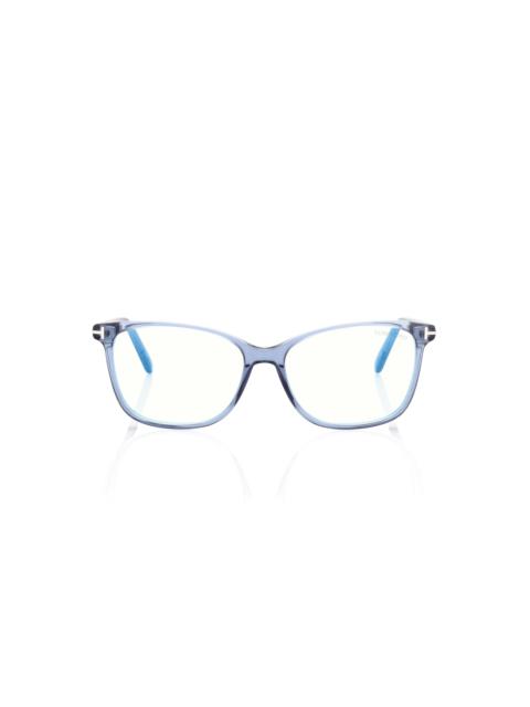 TOM FORD BLUE BLOCK SOFT SQUARE OPTICALS