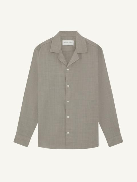 FRESCOBOL CARIOCA SAFRA TROPICAL WOOL SHIRT