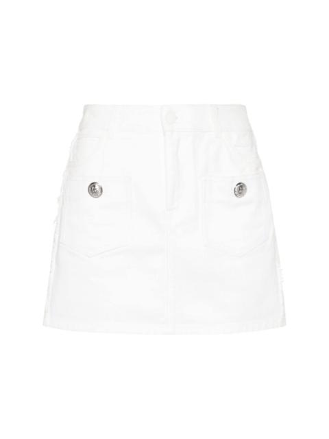 Joa denim mini skirt