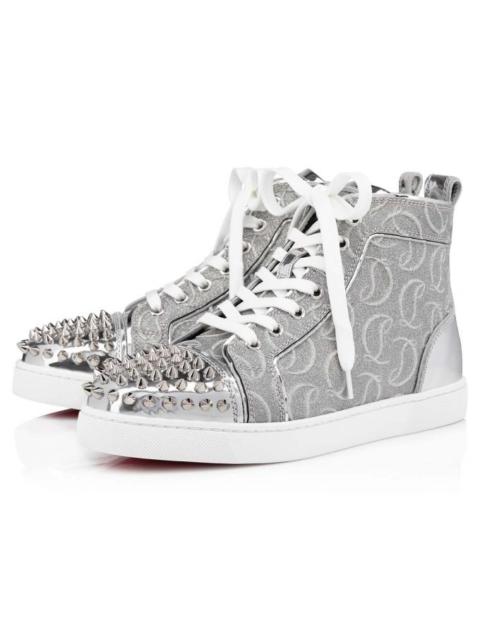 Christian Louboutin Lou Spikes Woman SILVER/SILVER
